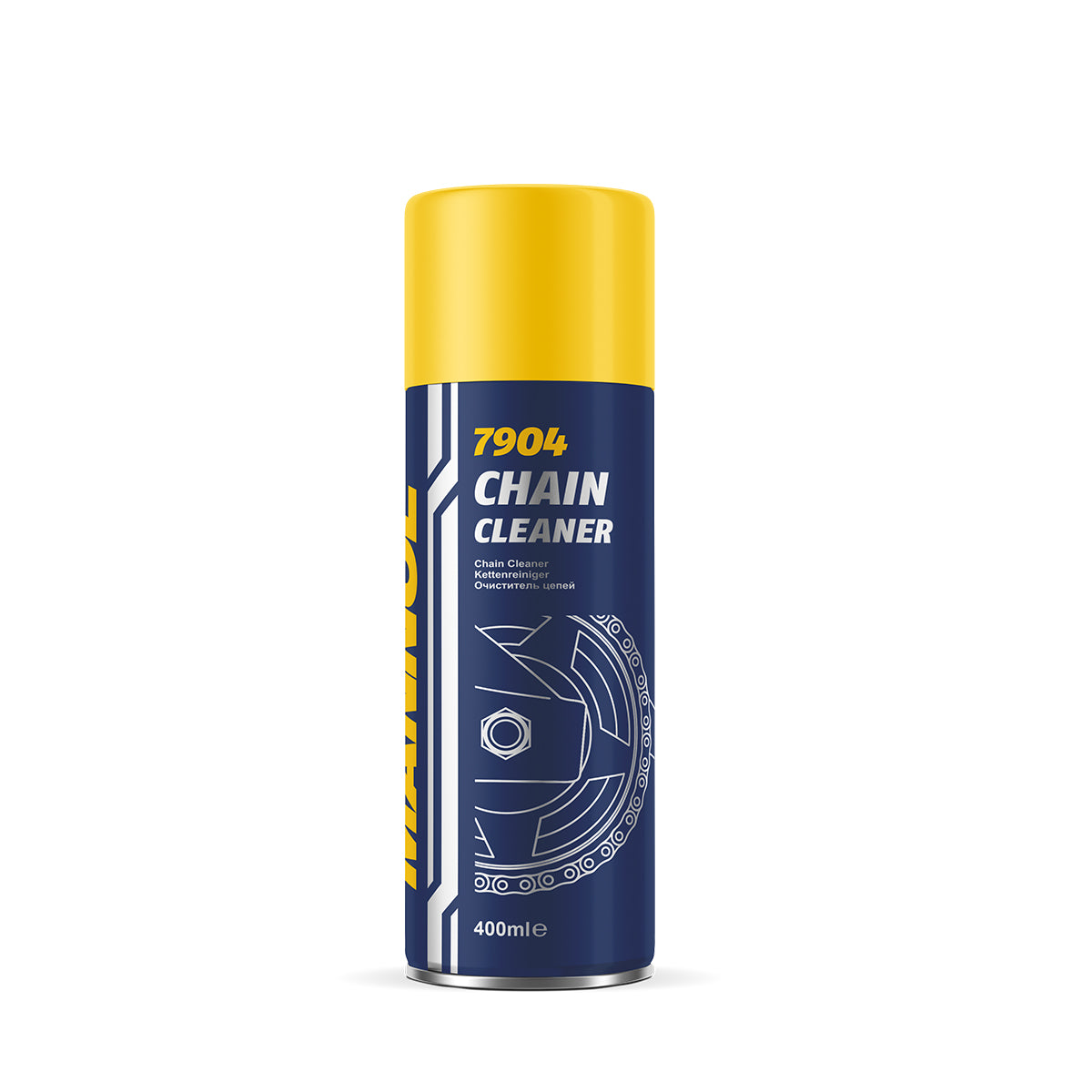 24x Kettenspray Kettenreiniger Mannol Chain Cleaner 400ml