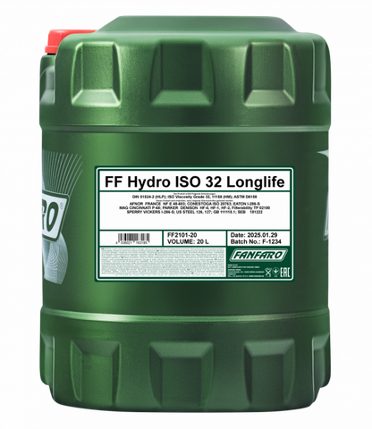 Hydrauliköl 20 Liter Fanfaro Hydro ISO 32 Longlife