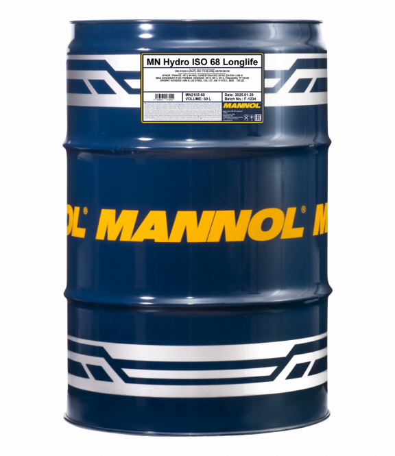 Hydrauliköl 60 Liter Mannol Hydro ISO 68 Longlife