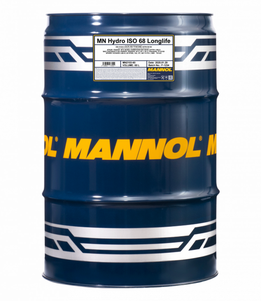Hydrauliköl 60 Liter Mannol Hydro ISO 68 Longlife