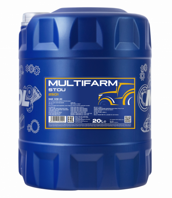 STOU-ÖL Multifarm 10W-30 20 Liter