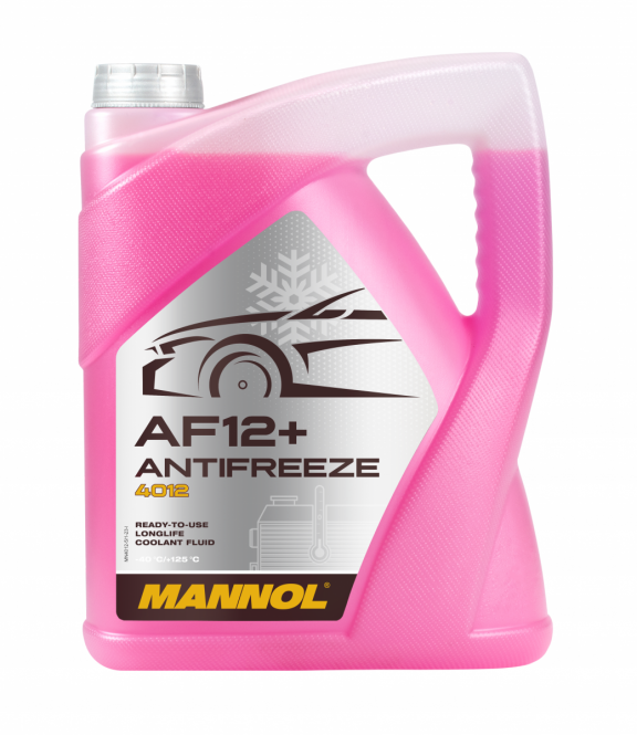 Kühlerfrostschutz 5 Liter Mannol Antifreeze AF 12+ (-40) Longlife