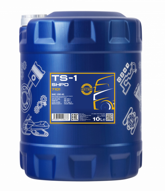 Motoröl 10 Liter TS-1 SHPD 15W-40