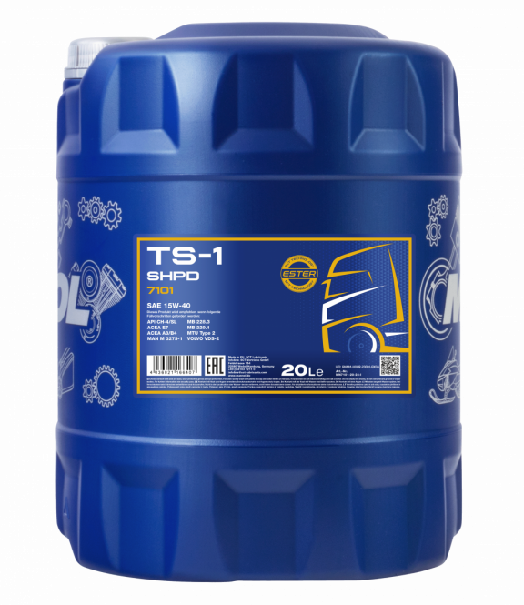Motoröl 20 Liter TS-1 SHPD 15W-40
