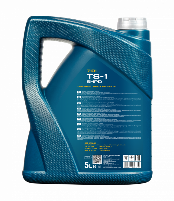 Motoröl 5 Liter TS-1 SHPD 15W-40