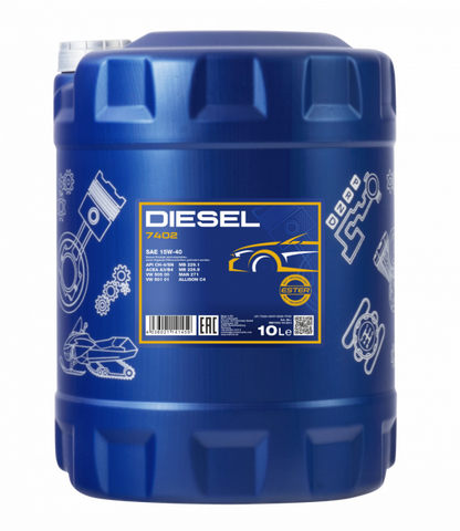 Mannol 10 Liter Diesel 15W-40 Motoröl