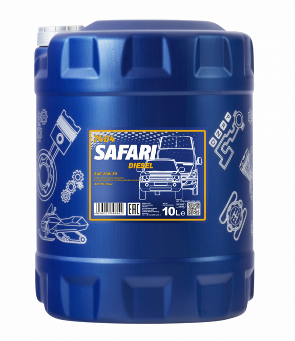 Motoröl 10 Liter Mannol 20W-50 Safari