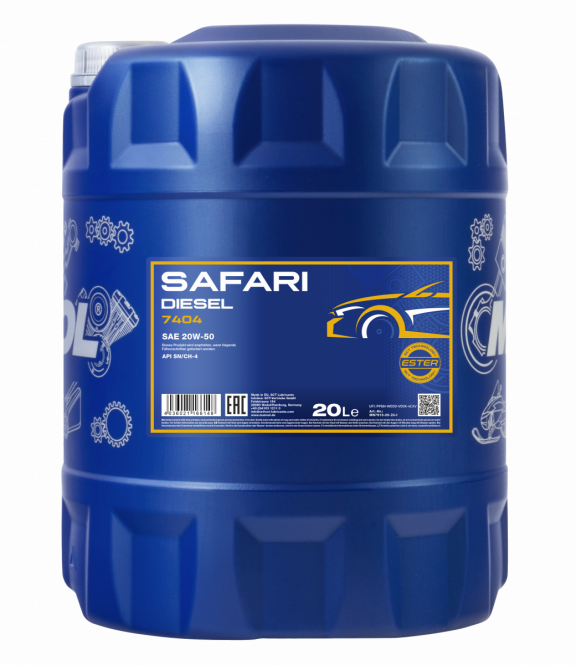 Motoröl 20 Liter Mannol 20W-50 Safari