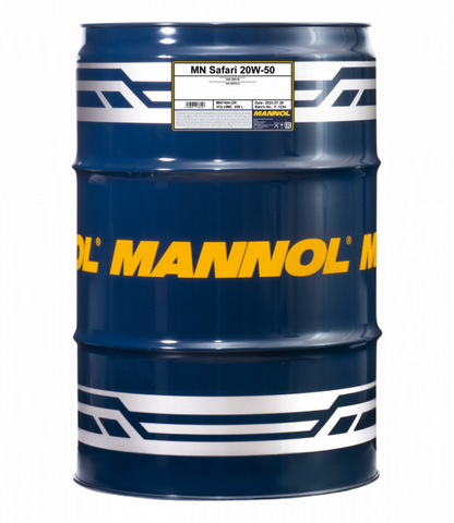 Motoröl 208 Liter Mannol 20W-50 Safari