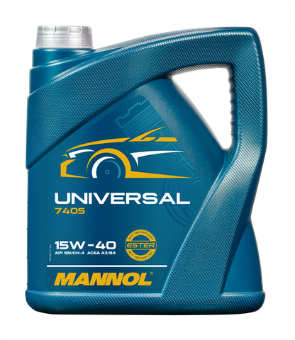 Motoröl 4 Liter Mannol Universal 15W-40