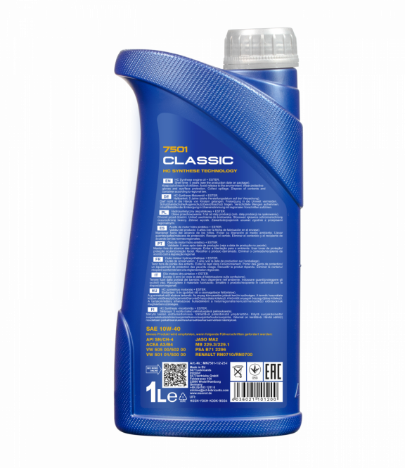 Mannol 1 Liter Classic 10W-40 Motoröl