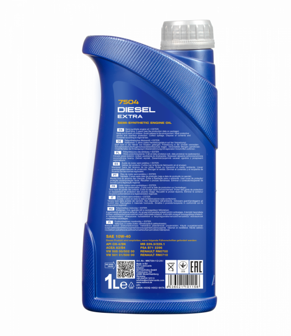 Mannol 1 Liter Diesel Extra 10W-40 Motoröl