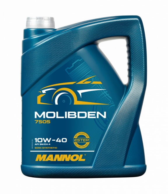 Motoröl 5 Liter Mannol Molibden 10W-40