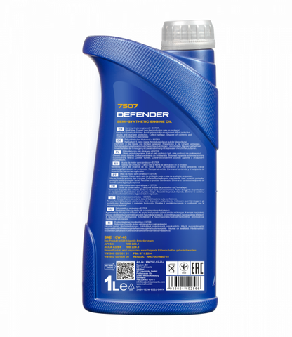 Mannol 1 Liter Defender 10W-40 Motoröl