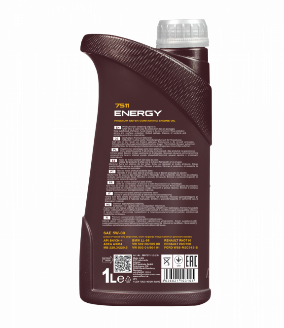 Mannol 1 Liter Energy 5W-30  Motoröl