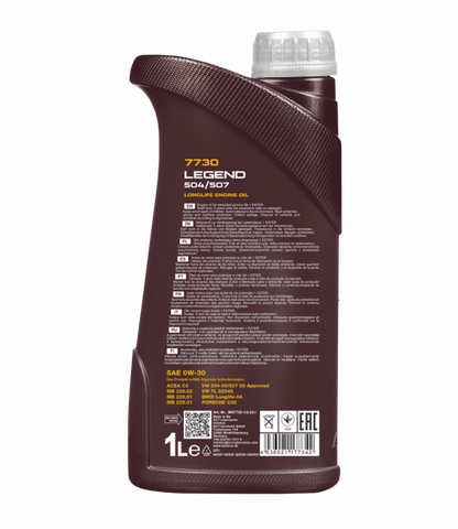 Mannol 1 Liter Legend 504/507 0W-30 Motoröl