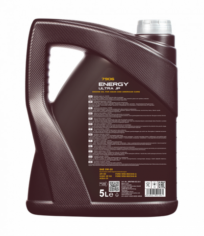 Motoröl Energy Ultra JP 5W-20 5 Liter