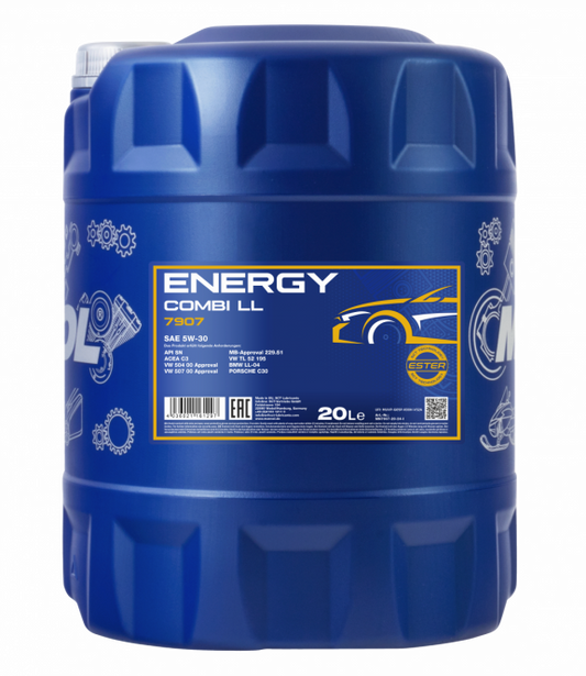 Mannol 20 Liter Energy Combi LL 5W-30 Motoröl
