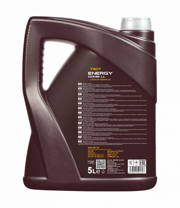 Mannol 5 Liter Energy Combi LL 5W-30 Motoröl