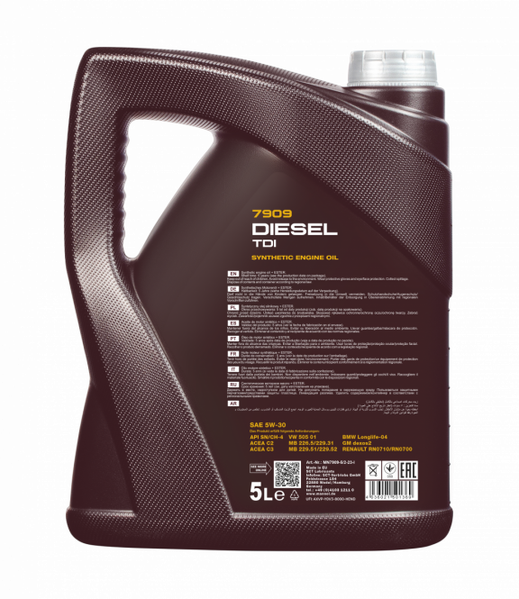Mannol 5 Liter Diesel TDI 5W-30 Motoröl