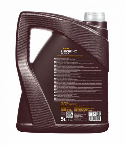 Motoröl 4 Liter Mannol Legend Ultra 0W-20