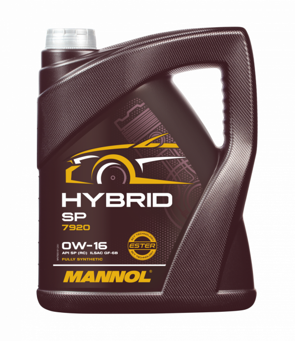 Motoröl 5 Liter Mannol Hybrid SP 0W-16
